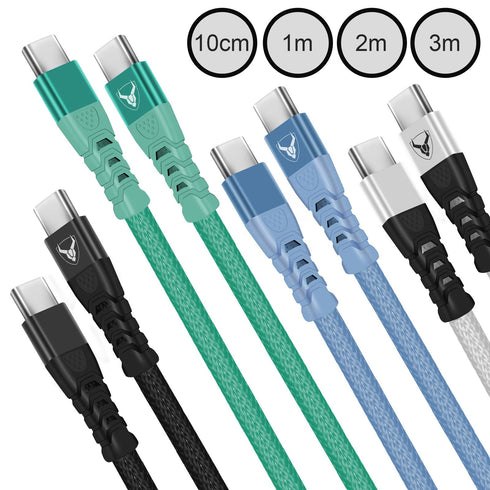 Type C to C Charger PD Fast Charging Cable, Data Transfer, USB C to C Cable - TradeNRG UK